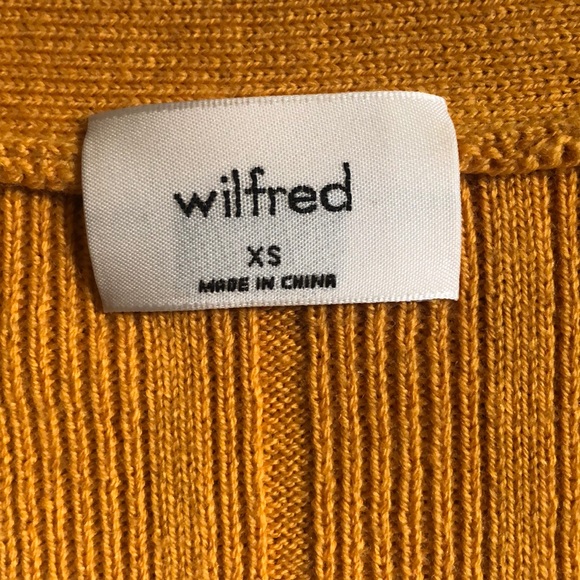 Aritzia Wilfred New Plunge Front Cardigan - Picture 3 of 5